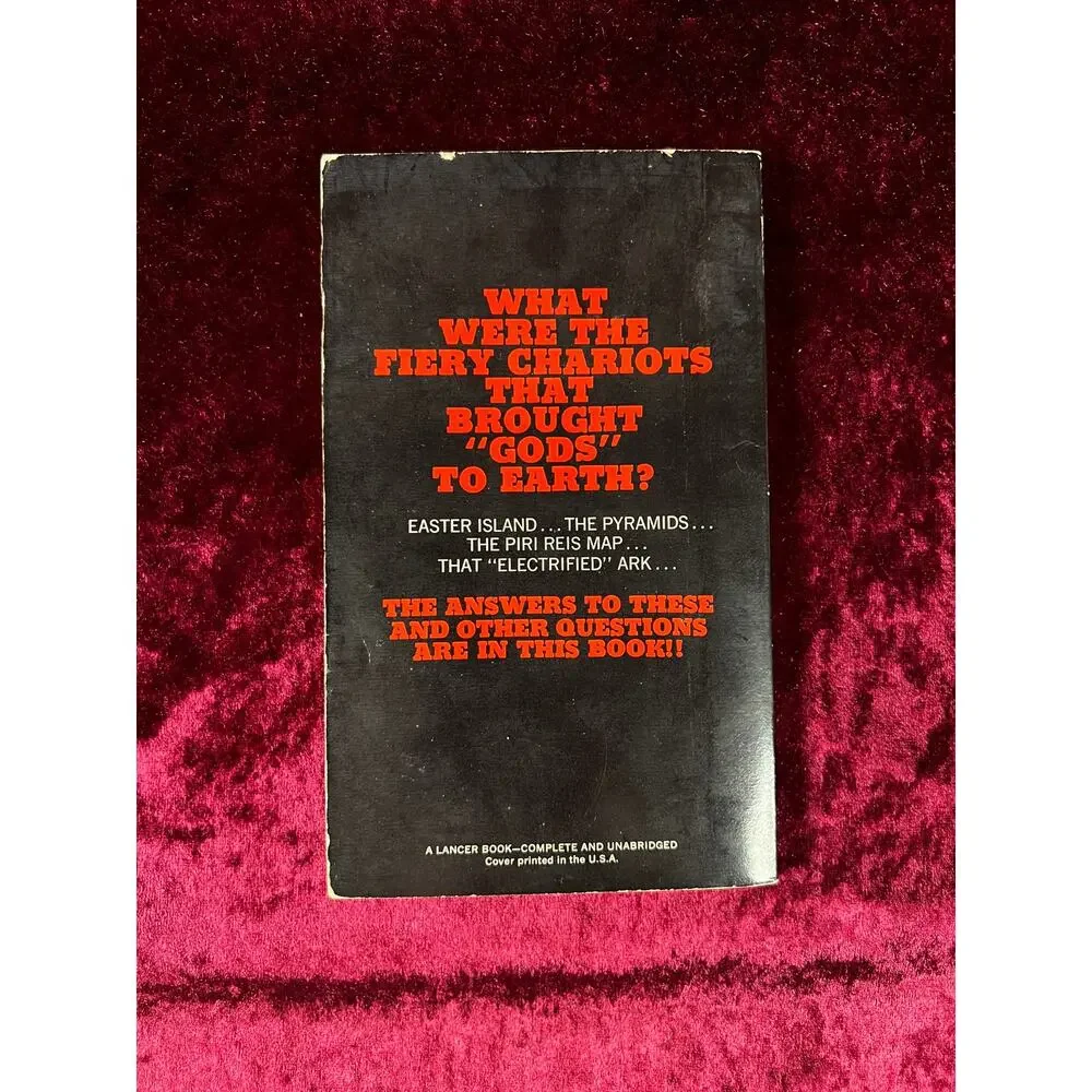 Vintage Paperback Book – Crash Go The Chariots Clifford Wilson 1972 Lancer Books
